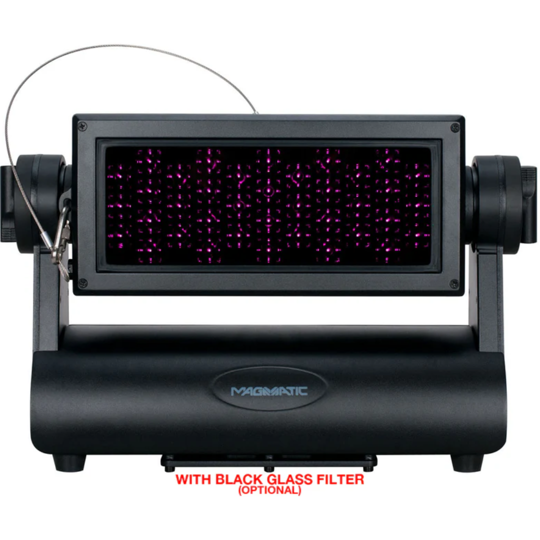 Magmatic Prisma Wash 100 | 38x 2W 365nm UV LEDs | IP65 Wide Beam Outdoor Fixture