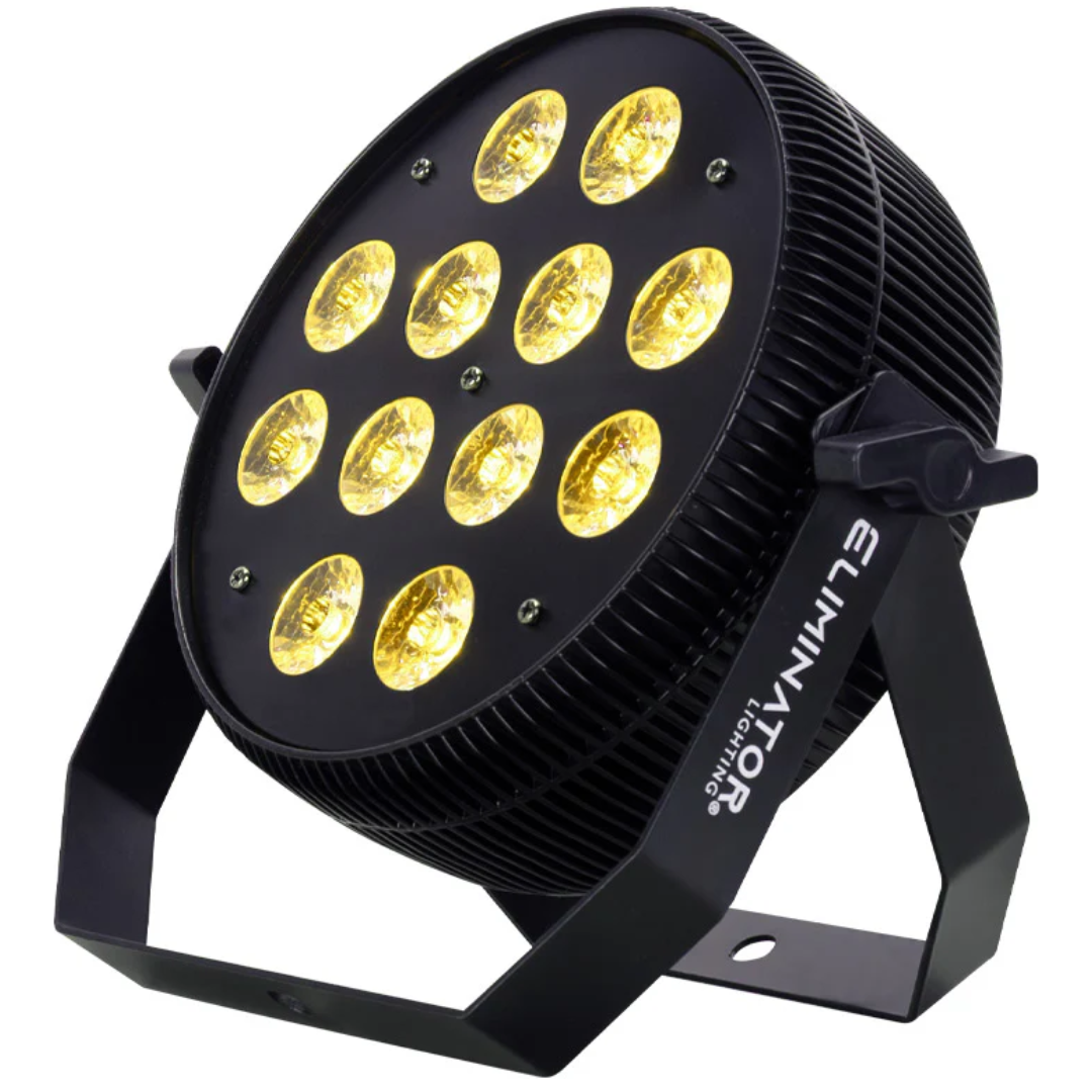 Eliminator LP HEX 12 PLUS | 12x18W RGBWA+UV Flat Par | 6-in-1 LEDs with White Balance Control