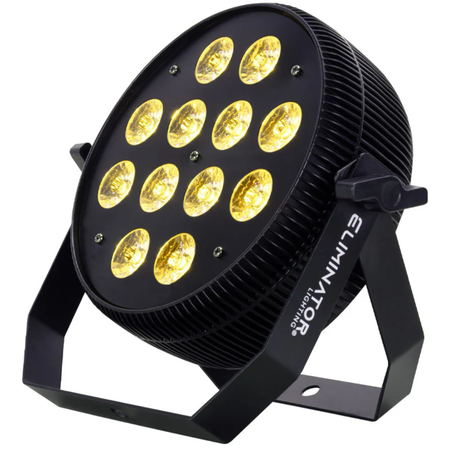 Eliminator LP HEX 12 PLUS | 12x18W RGBWA+UV Flat Par | 6-in-1 LEDs with White Balance Control