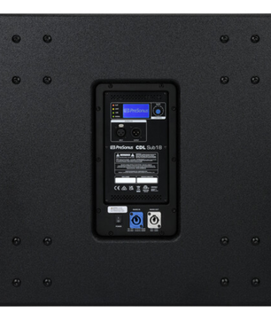 PreSonus CDL Sub18 | 18in Active Subwoofer with 2000W Peak Power | Flyable or Ground-Stacked for Live Sound