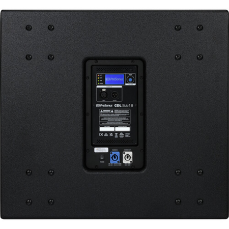 PreSonus CDL Sub18 | 18in Active Subwoofer with 2000W Peak Power | Flyable or Ground-Stacked for Live Sound