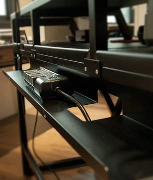 Wavebone Cable Management Tray for Star Rover | Steel Cable Organizer | Tool Free Installation