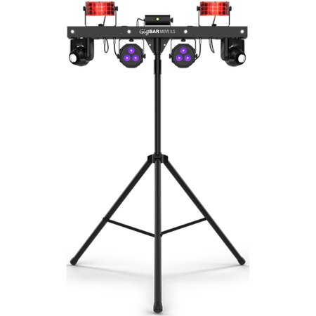 Chauvet DJ GigBAR Move ILS | 5-in-1 Lighting System with Moving Heads | ILS, RF, & Footswitch Control