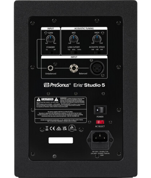 PreSonus Eris Studio 5 | 5.25in Powered Studio Monitor | 80W Class AB with Wide Sweet Spot