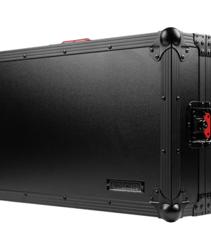 Gator G-ONYXUD-FLX4 | Flight Case for DDJ-FLX4 | Laptop Shelf with Wheels
