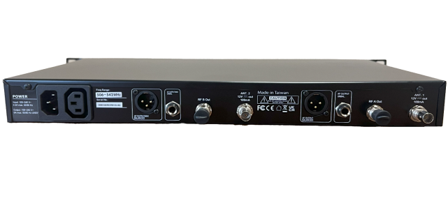 JTS IS-R2 | Dual Channel Diversity Receiver