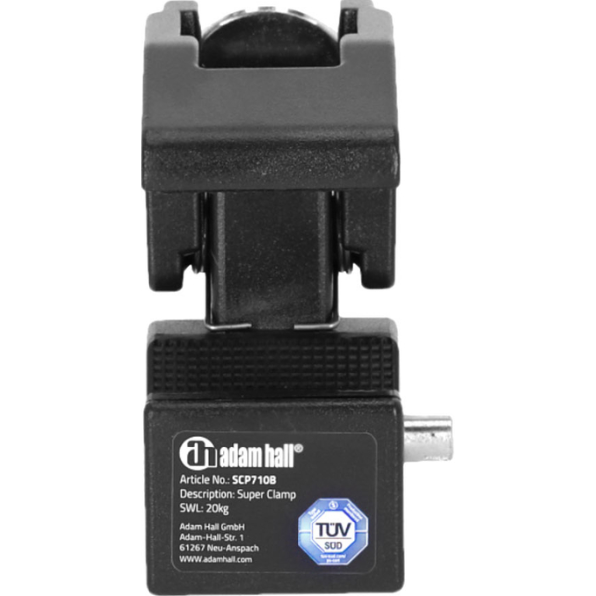 Gravity Stands GR-SCP710BSET1 | 13-53mm Super Clamp Set | TV16 Spigot Mounting Kit