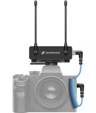 Sennheiser EW-DP EK (Q1-6) | 56MHz Digital UHF Receiver | Camera-Mount Wireless Audio