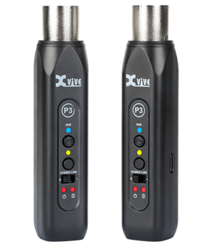 XVive P3D Stereo Bluetooth Audio Receiver | Wireless to XLR