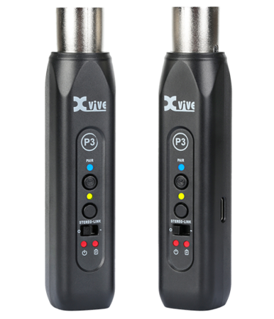 XVive P3D Stereo Bluetooth Audio Receiver | Wireless to XLR