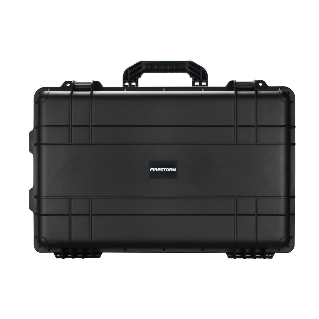 JMAZ Firestorm F4 Package | Dual Cold Spark Machines + Case | Includes RF Remotes & Spark Powder