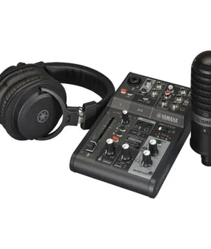 Yamaha AG03MK2 B LSPK | Live Stream Pack