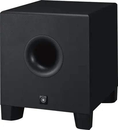 Yamaha HS8S | 8in Powered Studio Subwoofer - 150W | XLR/TRS Inputs with Adjustable Low & High Cut
