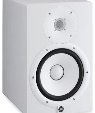 Yamaha HS8W | 8in Powered Studio Monitor - 120W | White Finish with Room Control & 38Hz Response