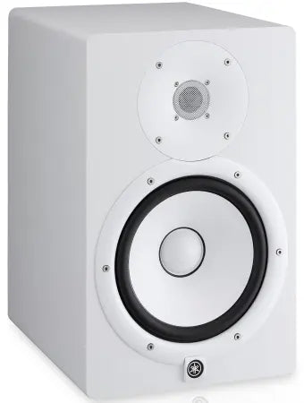 Yamaha HS8W | 8in Powered Studio Monitor - 120W | White Finish with Room Control & 38Hz Response