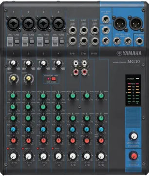 Yamaha MG10 | Ins: 4x Mic, 3 Line