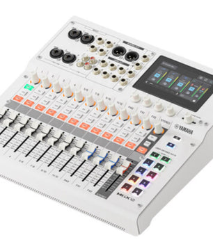 Yamaha MGX12 W | 18-Channel Digital Mixer with USB & SD Recording | White Finish with Bluetooth and Touchscreen FX