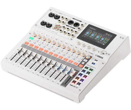 Yamaha MGX12 W | 18-Channel Digital Mixer with USB & SD Recording | White Finish with Bluetooth and Touchscreen FX
