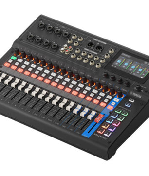 Yamaha MGX16V B | 16-Channel Digital Mixer with USB & HDMI | Bluetooth, FX, Sound Pads, and SD Recording