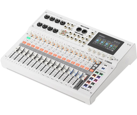 Yamaha MGX16V W | 22-Channel Digital Mixer with HDMI & USB | White Finish with Touchscreen, FX, and Stems-Ready Workflow