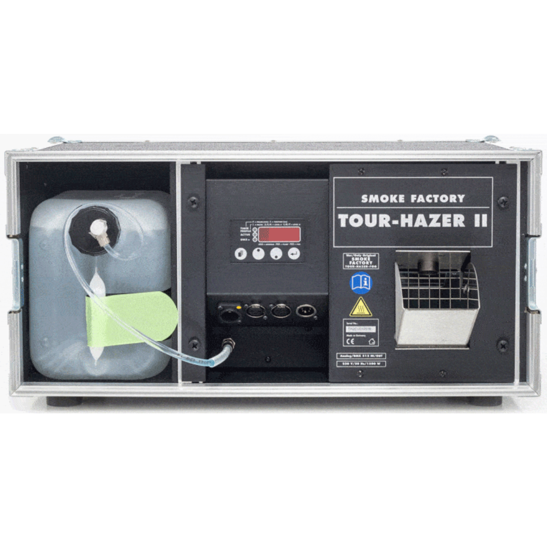 Smoke Factory SF-0065 | Tour Hazer II "S" PHENOL | 1500W Water-Based Hazer with Road Case