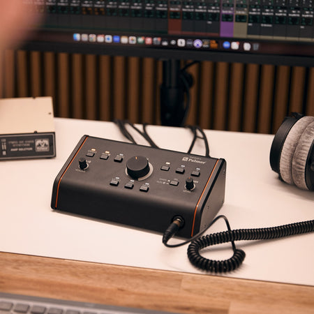 Palmer MONICON L G2 | Monitor Controller with Bluetooth, AUX & XLR | 3 Inputs, 3 Outputs, Headphone & PFL