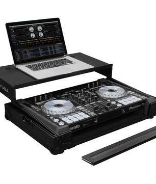 Odyssey FZGSPIDDJSR2BL | Case for Pioneer DDJ-SR2 | Glide Platform with Black Hardware