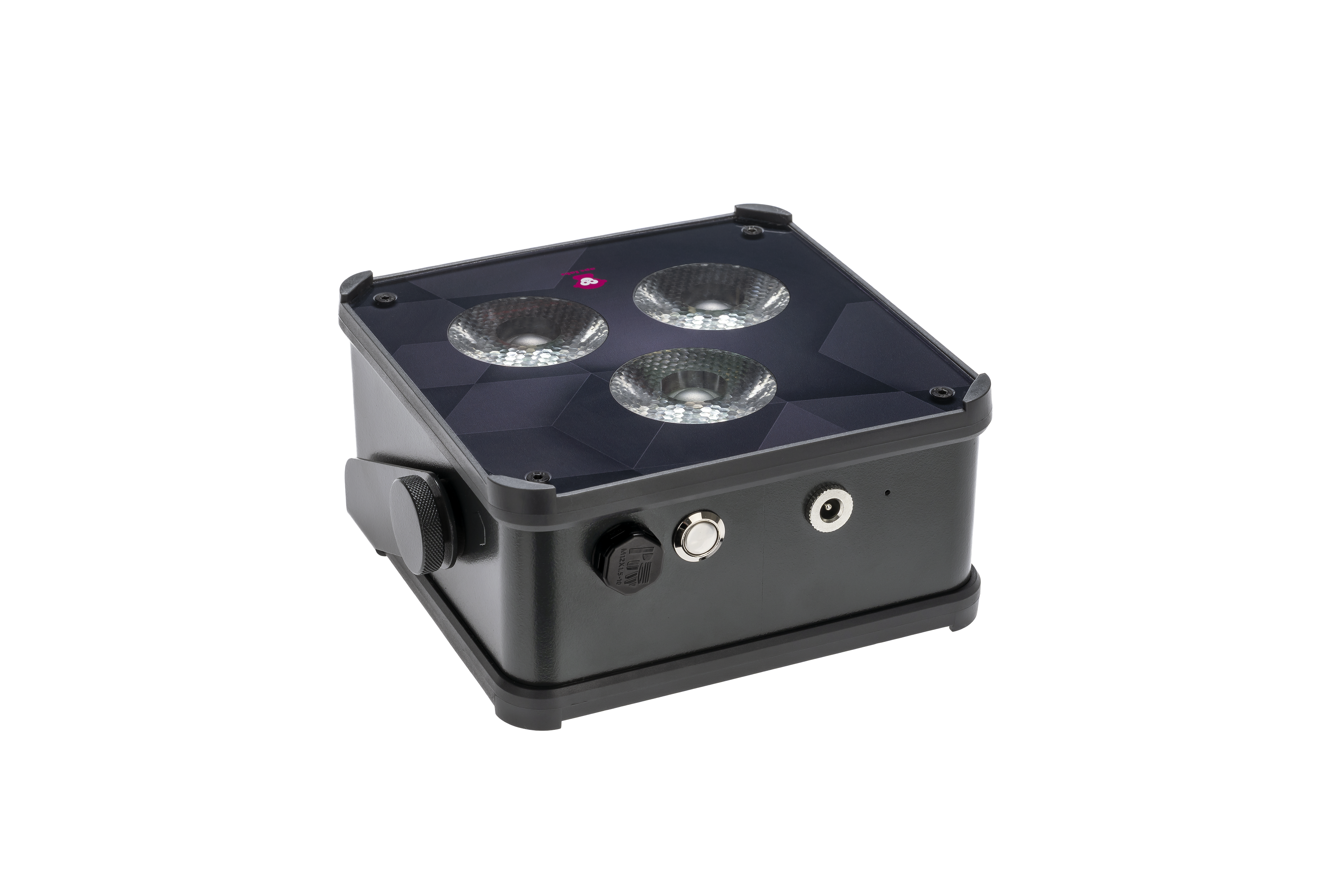 Ape Labs Maxi 2+ Grey Solo | IP65 RGBaW Smart Battery Uplight (ID: 7987)