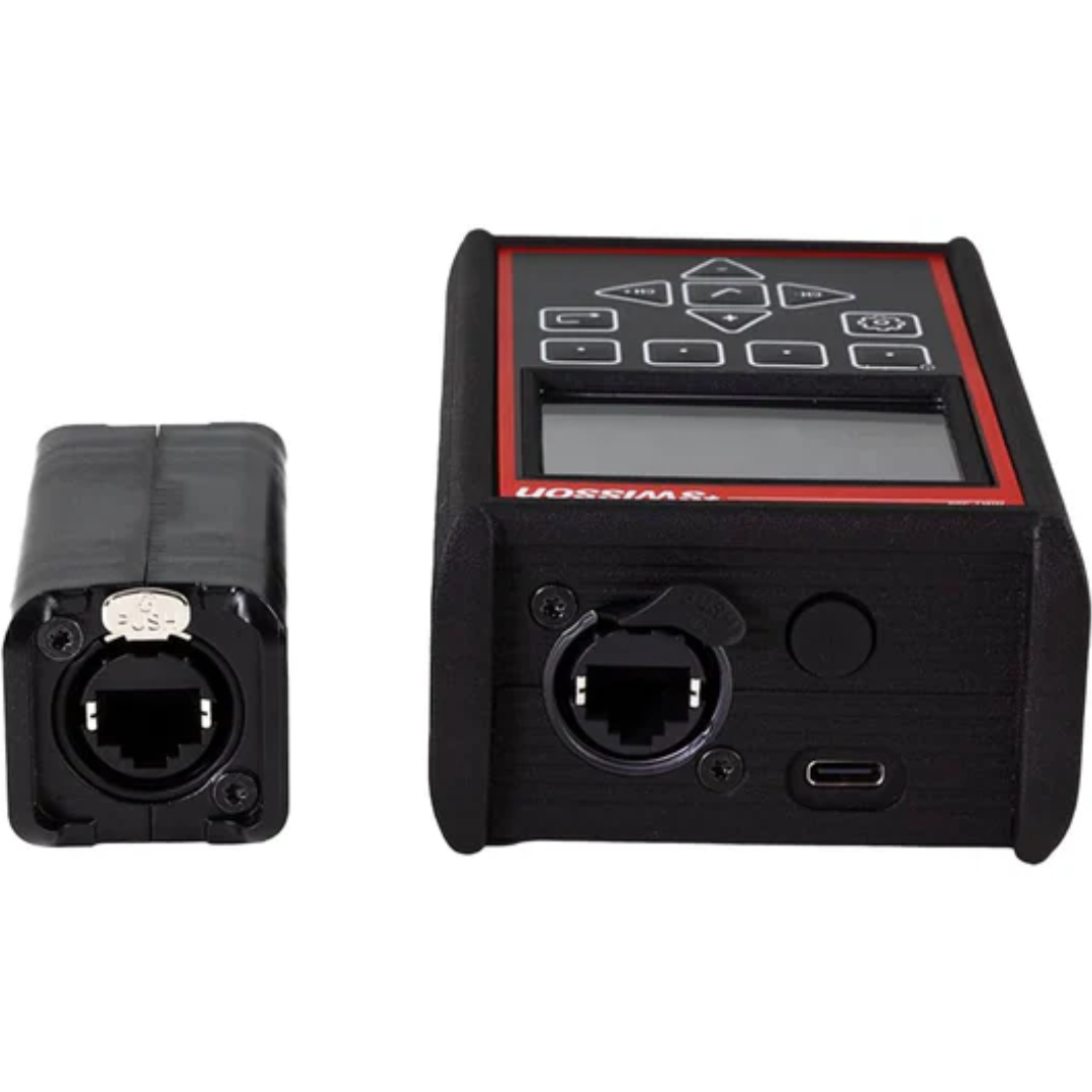 Check Scanner Rdm Usb Cable Swisson XMT-500 | DMX, RDM, Art-Net & sACN Signal Tester with Cable Di