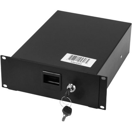 Odyssey ARHD02 | 2U Lockable Half-Rack Mount Accessory Drawer
