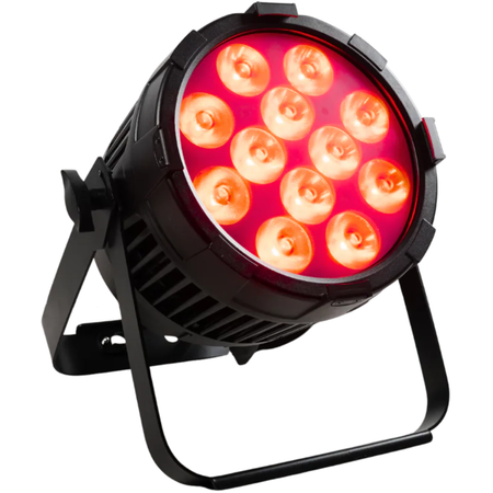 Event Lighting PARF12X20HIP | 12x20W RGBWAU LEDs | IP65 Par with Electronic Frost