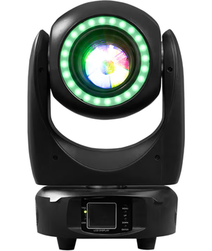 Rasha Zuri | 100W Beam with Gobos & Prism | RGB Pixel Ring & 3° Sharp Output