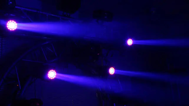 JMAZ Crazy Beam 40 Fusion | 60W RGBW Moving Head with 8° Beam | Ring Effect & IR Remote Control