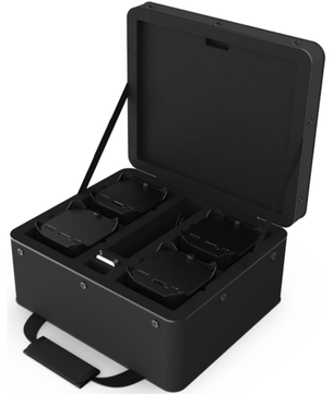 Chauvet DJ Freedom Par Q9 X4 | 4-Fixture Wireless Uplighting Kit | Bag, Multi-Charger & Remote Included